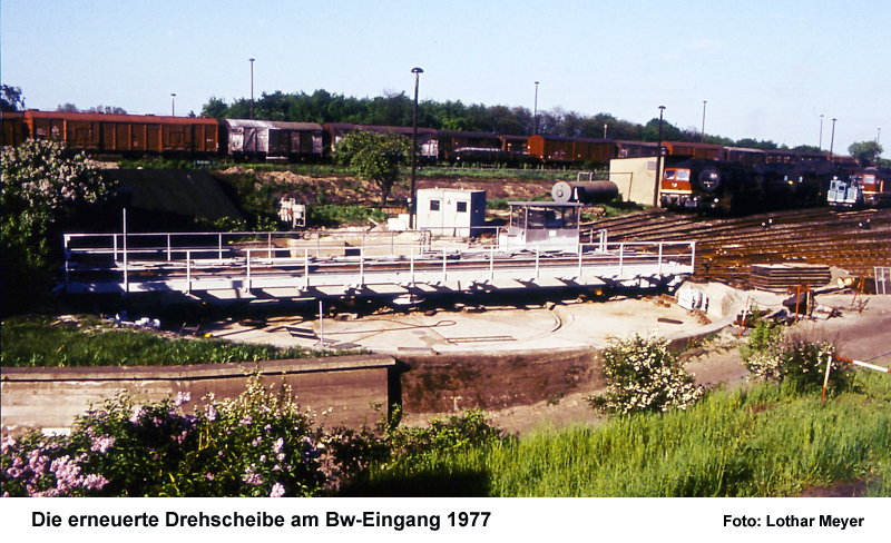 Neue Drehscheibe